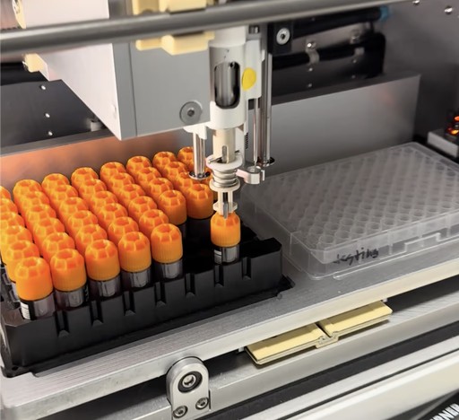 Fully automated sample handling